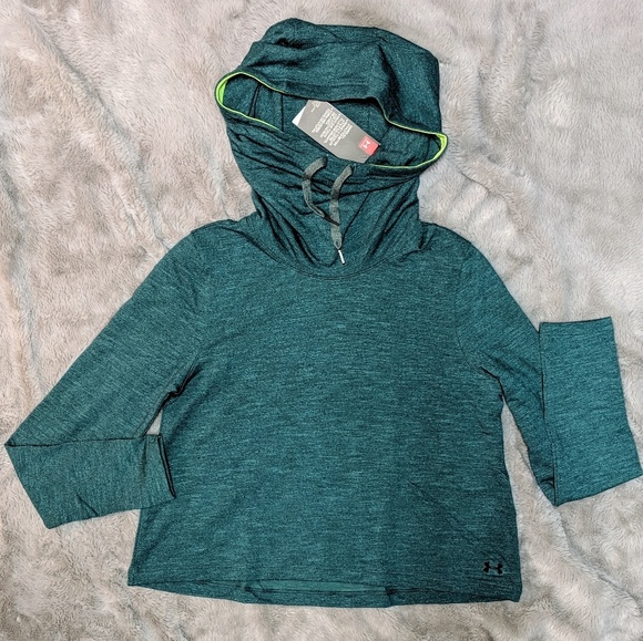 under armour cowl neck hoodie